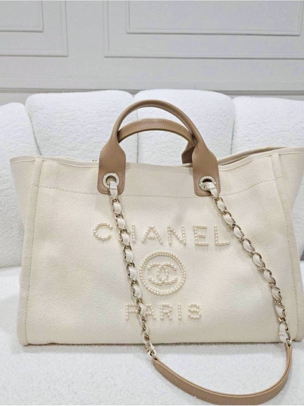 Chanel Deauville Chain Tote